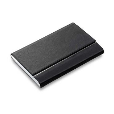 PHILIPPI - Due moderne visitekaart houder zwart-zilver