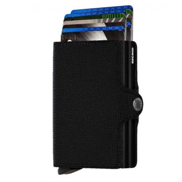 SECRID - Secrid twin wallet leather crisple black