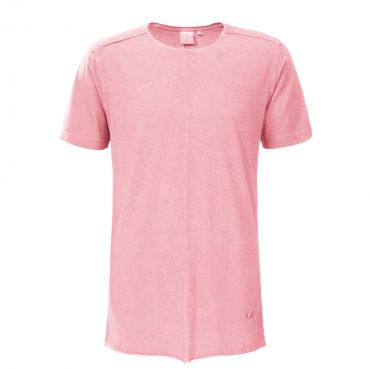 ZUMO - T-shirt long fit Coripoto dirty roze