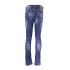 Terance Kole - Jeans damaged skinny denim donkerblauw (L34)