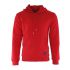 Uniplay - Slim fit soft hooded sweater rood