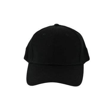 VIP Clothing - Cap basic cotton zwart