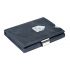 Exentri - Exentri slim wallet leer vintage blauw met RFID bescherming