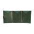 Exentri - Exentri slim wallet leer Emerald groen met RFID bescherming