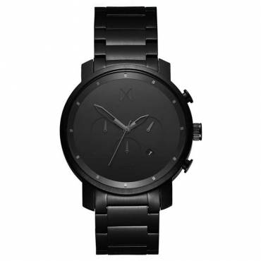 MVMT - Horloge Chrono 45mm black link