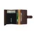 SECRID - Secrid mini wallet leer stitch linea espresso