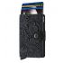 SECRID - Secrid mini wallet leer ornament zwart zwart