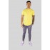 Uniplay - T-shirt regular afgerond basic geel