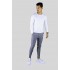 Y TWO Jeans Dunne zachte tricot pullover met ronde hals bruin
