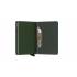 Secrid slim wallet leather original green