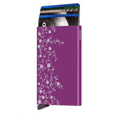 Secrid card protector aluminium provence violet