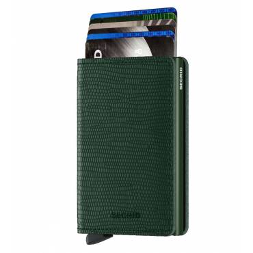 Secrid slim wallet leather Rango green
