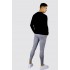 Y TWO Jeans Katoenen basic sweater zwart