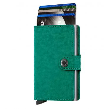 SECRID - Secrid mini wallet leer crisple emerald