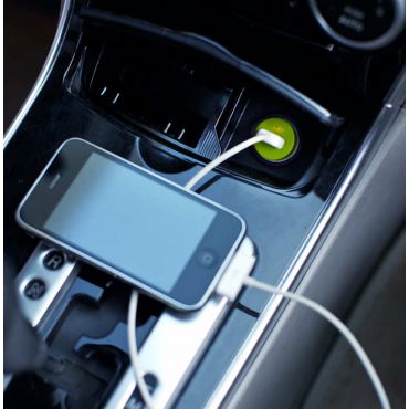 XD Modo - Mobiel gsm usb oplader voor in auto Lime