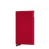 SECRID - Secrid card protector aluminium in kleur rood