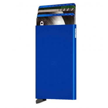 SECRID - Secrid card protector aluminium in kleur cobalt blauw